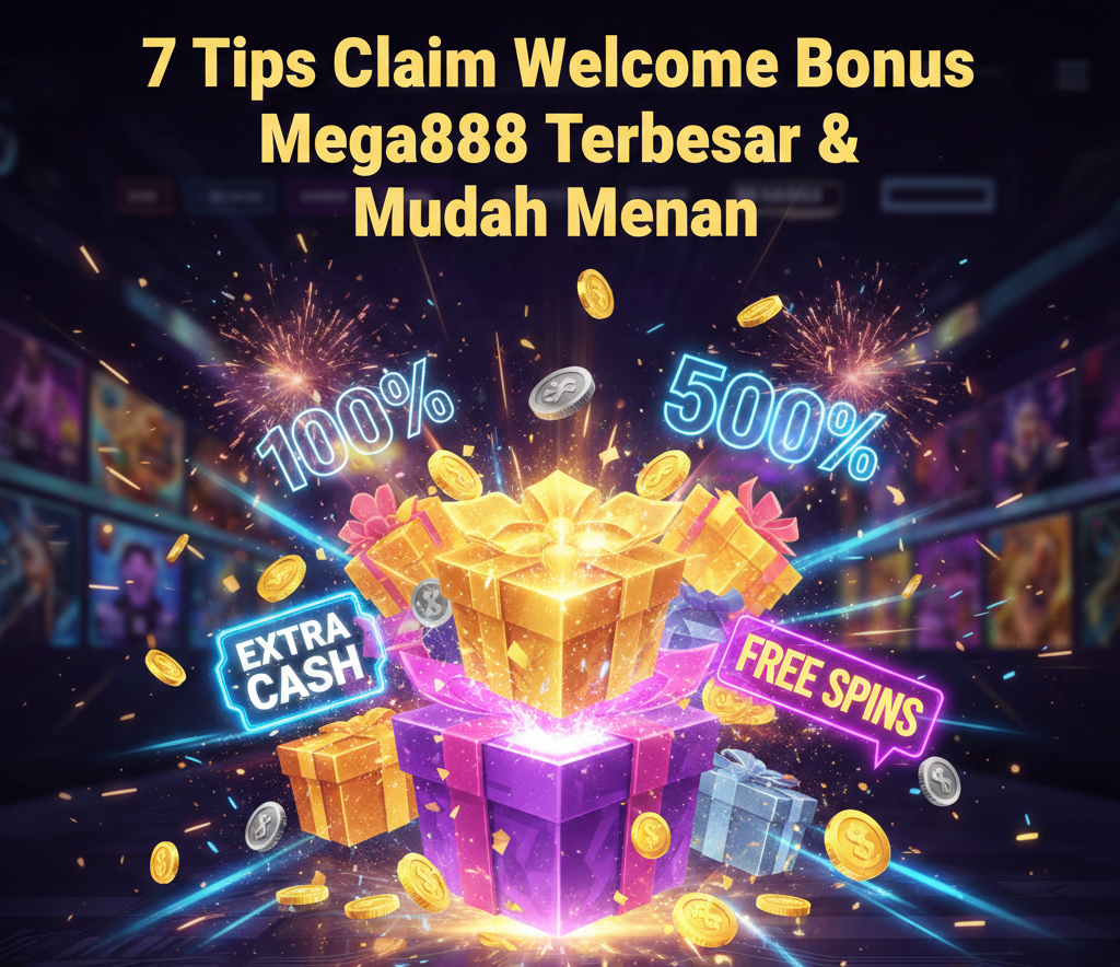 tips claim welcome bonus mega888 terbesar 2026